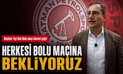 “HERKESİ BOLU MAÇINA BEKLİYORUZ”