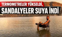 Sıcaklara ‘ıslak’ çözüm; sandalyeni al, suya gel!
