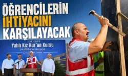 Yatılı Kur’an kursu ve caminin temeli atıldı