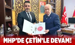İl Başkanı, Genel Başkan Bahçeli ile bir araya gelerek yeni dönem için de onay aldı