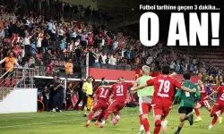 Futbol tarihine geçen 3 dakika…