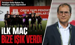 Petrolspor Kulüp Başkanı Toy, Pendikspor maçını değerlendirdi