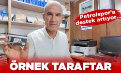Petrolspor’a destek artıyor…
