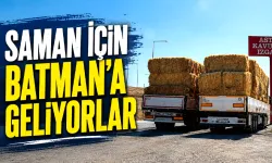 Ucuz saman için Konya ve Malatya’dan geldiler