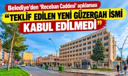 Belediye’den ‘Receban Caddesi’ açıklaması