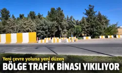 BÖLGE TRAFİK BİNASI YIKILIYOR