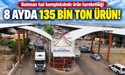 Batman hal kompleksinde ürün hareketliliği