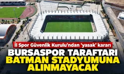 İl Spor Güvenlik Kurulu’ndan ‘yasak’ kararı
