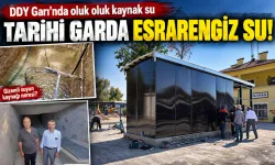 DDY Garı’nda oluk oluk kaynak su