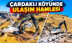 ÇARDAKLI KÖYÜNDE ULAŞIM HAMLESİ