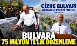 Cizre Bulvarı Düzenleme projesi tanıtıldı