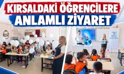 Kırsaldaki öğrencilere anlamlı ziyaret