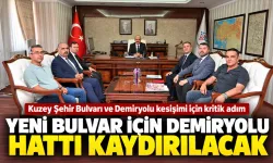 Kuzey Şehir Bulvarı ve Demiryolu kesişimi için kritik adım