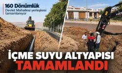 160 Dönümlük Devlet Mahallesi yerleşkesi tamamlanıyor
