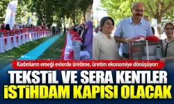Kadınların emeği evlerde üretime, üretim ekonomiye dönüşüyor