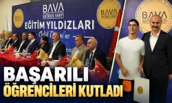 BAŞARILI ÖĞRENCİLERİ KUTLADI