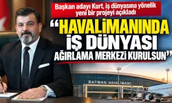 Başkan adayı Kurt, iş dünyasına yönelik yeni bir projeyi açıkladı