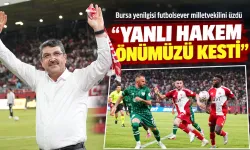 Bursa yenilgisi futbolsever milletvekilini üzdü