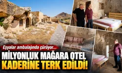MİLYONLUK MAĞARA OTEL KADERİNE TERK EDİLDİ!