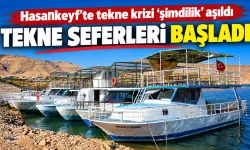 Hasankeyf’te tekne krizi ‘şimdilik’ aşıldı