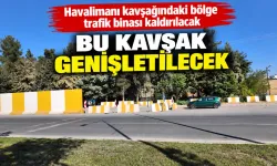 Havalimanı kavşağındaki bölge trafik binası kaldırılacak