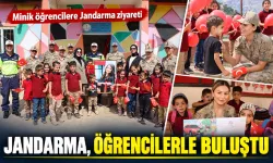 Minik öğrencilere Jandarma ziyareti