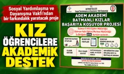 KIZ ÖĞRENCİLERE AKADEMİK DESTEK
