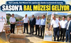 Vali Canalp, Bal Müzesi’nin yapılacağı alanda incelemelerde bulundu
