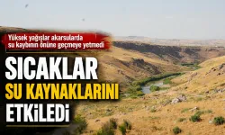 Yüksek yağışlar akarsularda su kaybının önüne geçmeye yetmedi