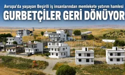 Avrupa’da yaşayan Beşirili iş insanlarından memlekete yatırım hamlesi
