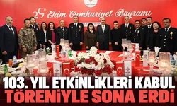 103. YIL ETKİNLİKLERİ KABUL TÖRENİYLE SONA ERDİ