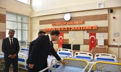 Sason'da yatağa bağımlı vatandaşlar için 10 hasta yatağı temin edildi