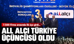 7.500 Firma arasında ilk üçe girdi…