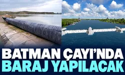 Çay üzerinde şişirilebilir lastik baraj sistemi yapılacak
