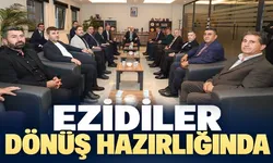 Meclis Başkanı Kurtulmuş, Ezidi heyetiyle görüştü