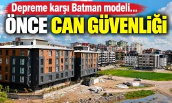 Depreme karşı Batman modeli…