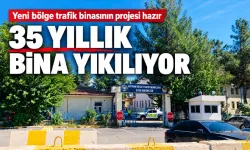Yeni bölge trafik binasının projesi hazır