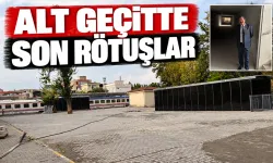 Yaya alt geçidi tamamlanıyor