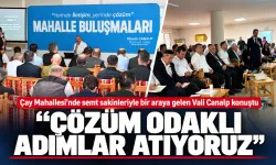 “ÇÖZÜM ODAKLI ADIMLAR ATIYORUZ”