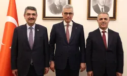 BAKAN’LA SAĞLIK YATIRIMLARINI GÖRÜŞTÜLER
