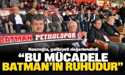 Nasıroğlu, galibiyeti değerlendirdi