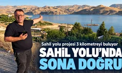 Sahil yolu projesi 3 kilometreyi buluyor