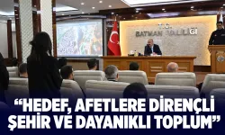 İl Afet Risk Azaltma Planı masaya yatırıldı
