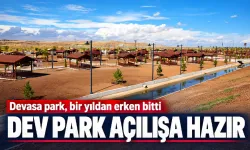 Devasa park, bir yıldan erken bitti