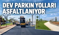 DEV PARKIN YOLLARI ASFALTLANIYOR