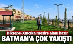 Diktepe-Xıncıka mesire alanı hazır