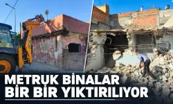 METRUK BİNALAR BİR BİR YIKTIRILIYOR