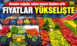 Havalar soğudu, sebze meyve fiyatları arttı