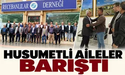 Husumet bitti, barış kazandı