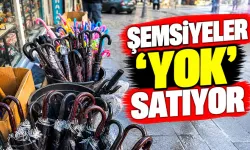 Yağışlı hava şemsiye satışlarını artırdı